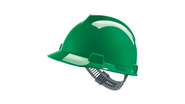 V-Gard GREEN Protective Helmets